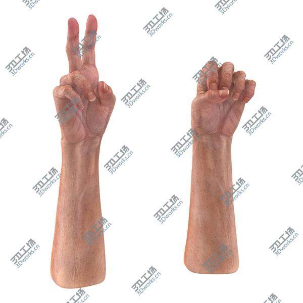 images/goods_img/20210312/Old Man Hands 2 Rigged for Cinema 4D/4.jpg